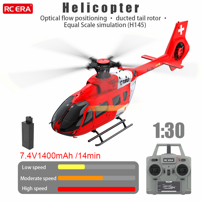 Rc Helicopter Gyro - RC ERA Helicopter C190 1:30 H145