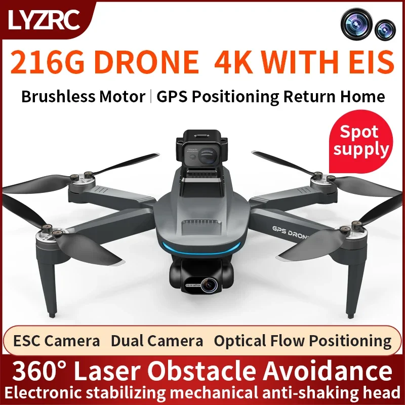 L200 PRO MAX Drone 4K 2-Axis P - Rc Helicopter Electric recensione e prezzo