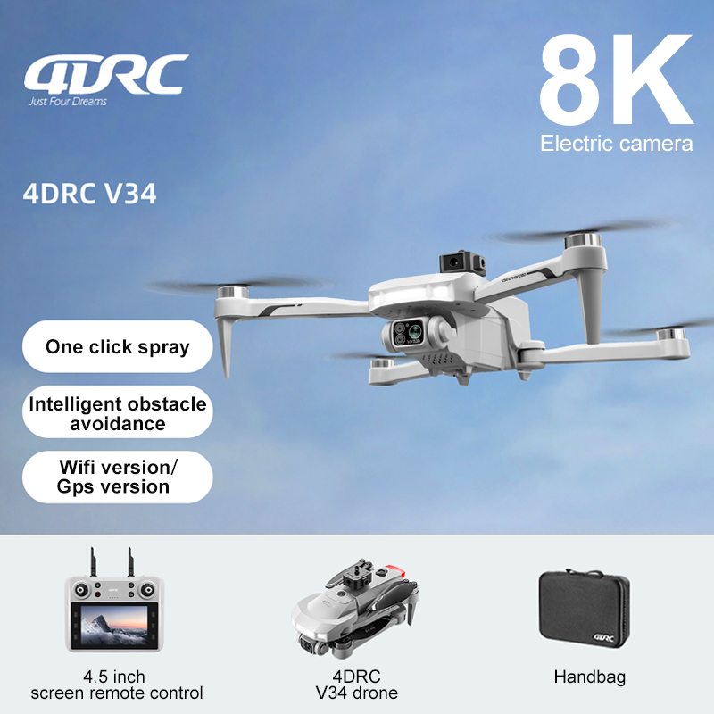 2025 New V34 Drone 8K Camera P - Rc Helicopter Electric recensione e prezzo