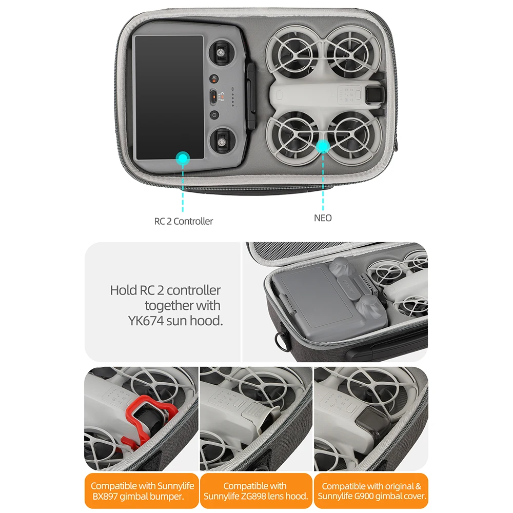 For DJI NEO RC 2 Remote Contro - Rc Helicopter Bag recensione e prezzo