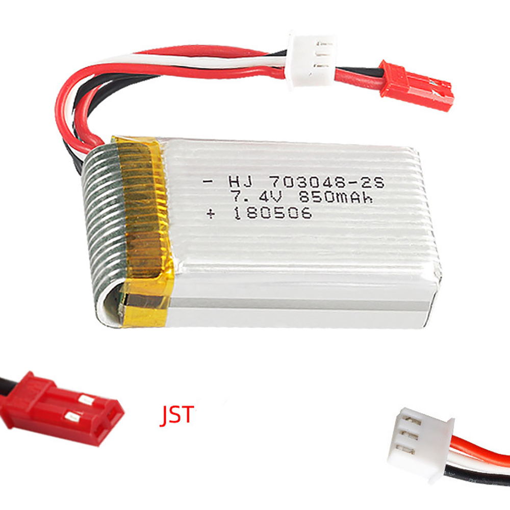 1-5pcs  2s 7.4V 850mAh 703048  - Rc Helicopter Battery recensione e prezzo