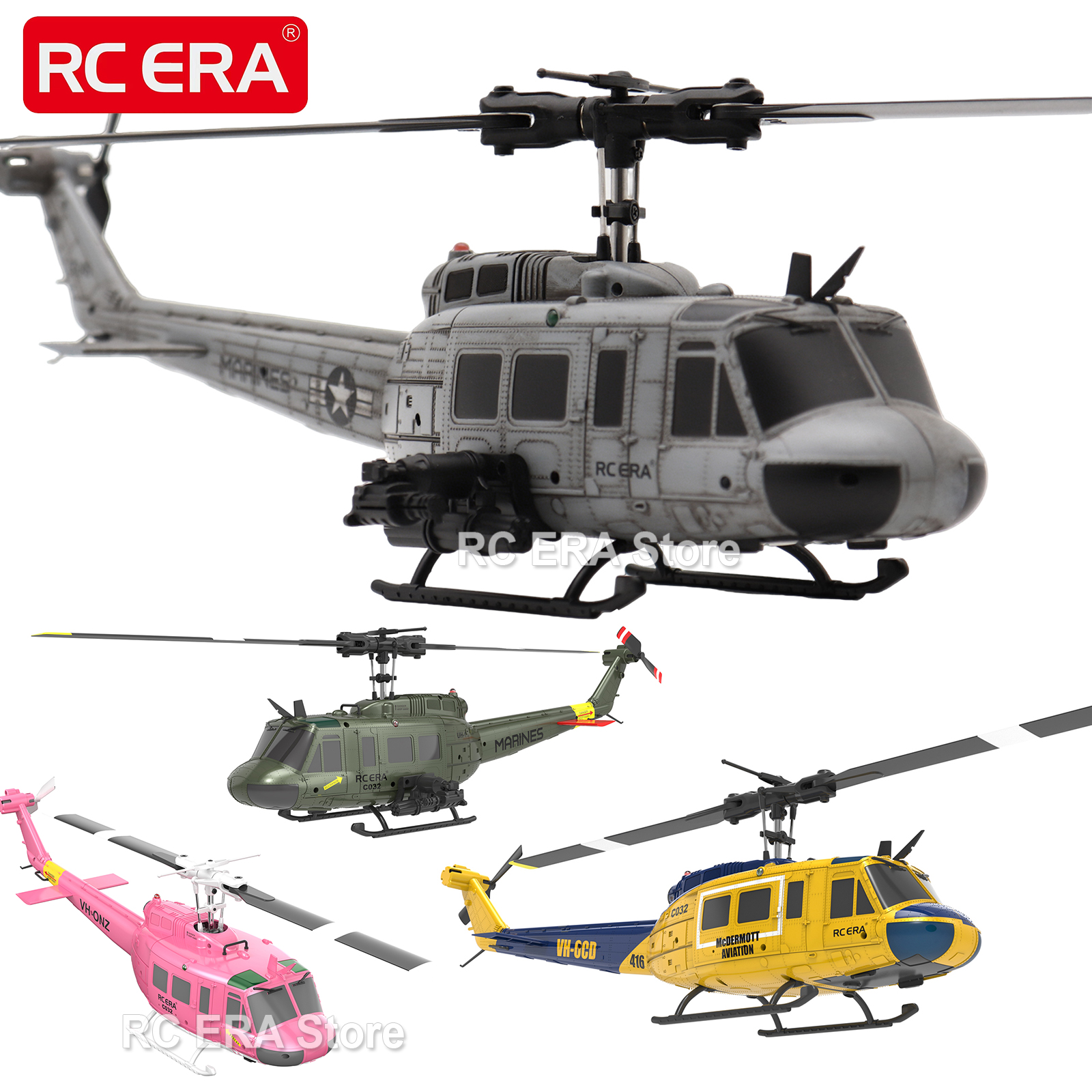 RC ERA C032 UH1 Huey Weathered - Rc Helicopter Nitro recensione e prezzo