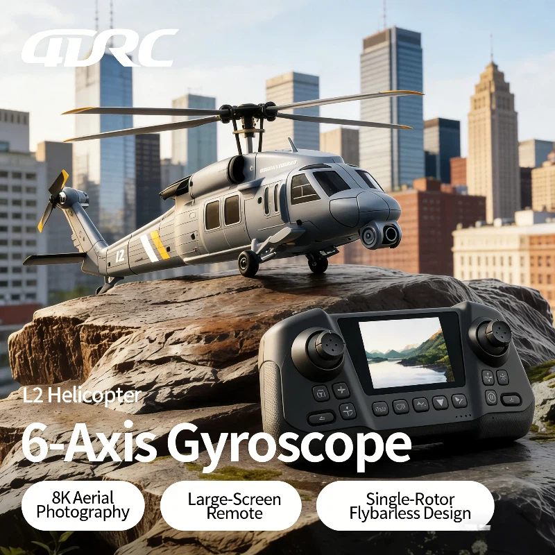 4DRC L2 Apache RC Fighter Heli - Rc Helicopter Single Rotor recensione e prezzo