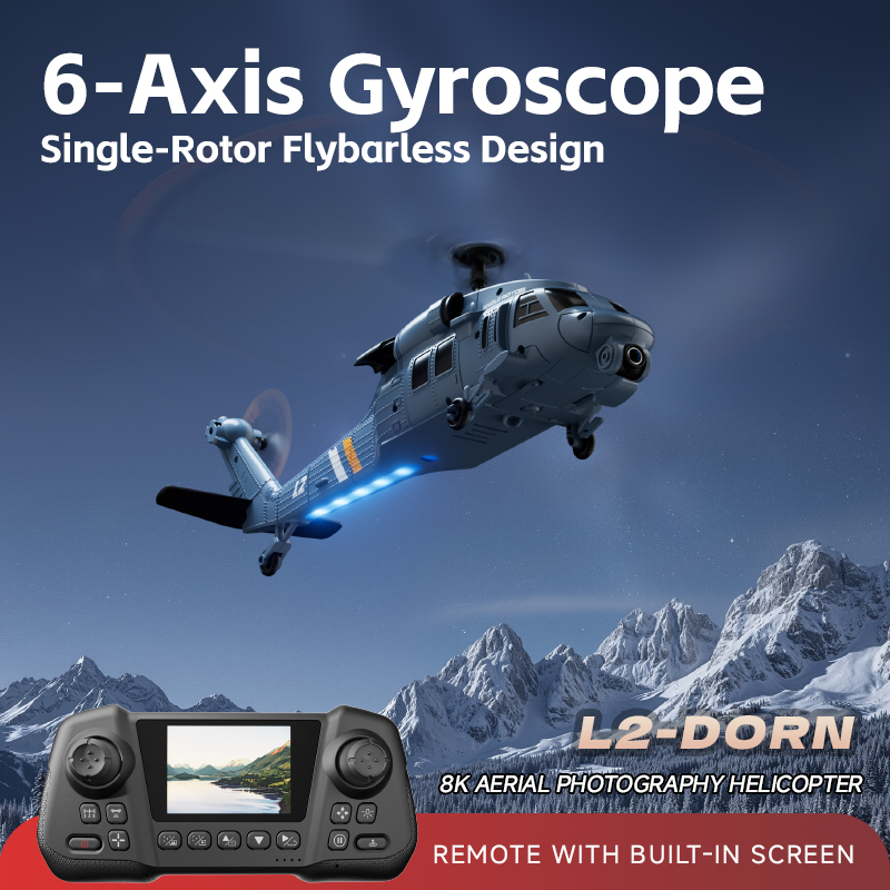 4DRC L2 Apache RC Fighter Heli - Rc Helicopter Single Rotor recensione e prezzo