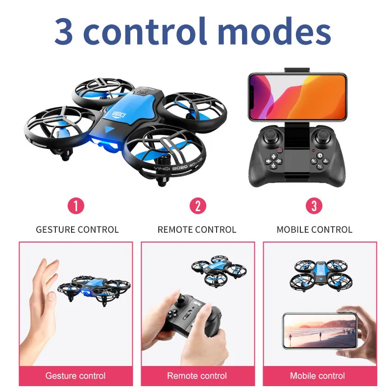 V8 New Mini Drone 4k professio - Rc Helicopter Electric recensione e prezzo