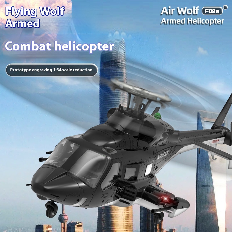 Yuxiang F02s Flying Wolf Armed - Rc Helicopter Nitro recensione e prezzo