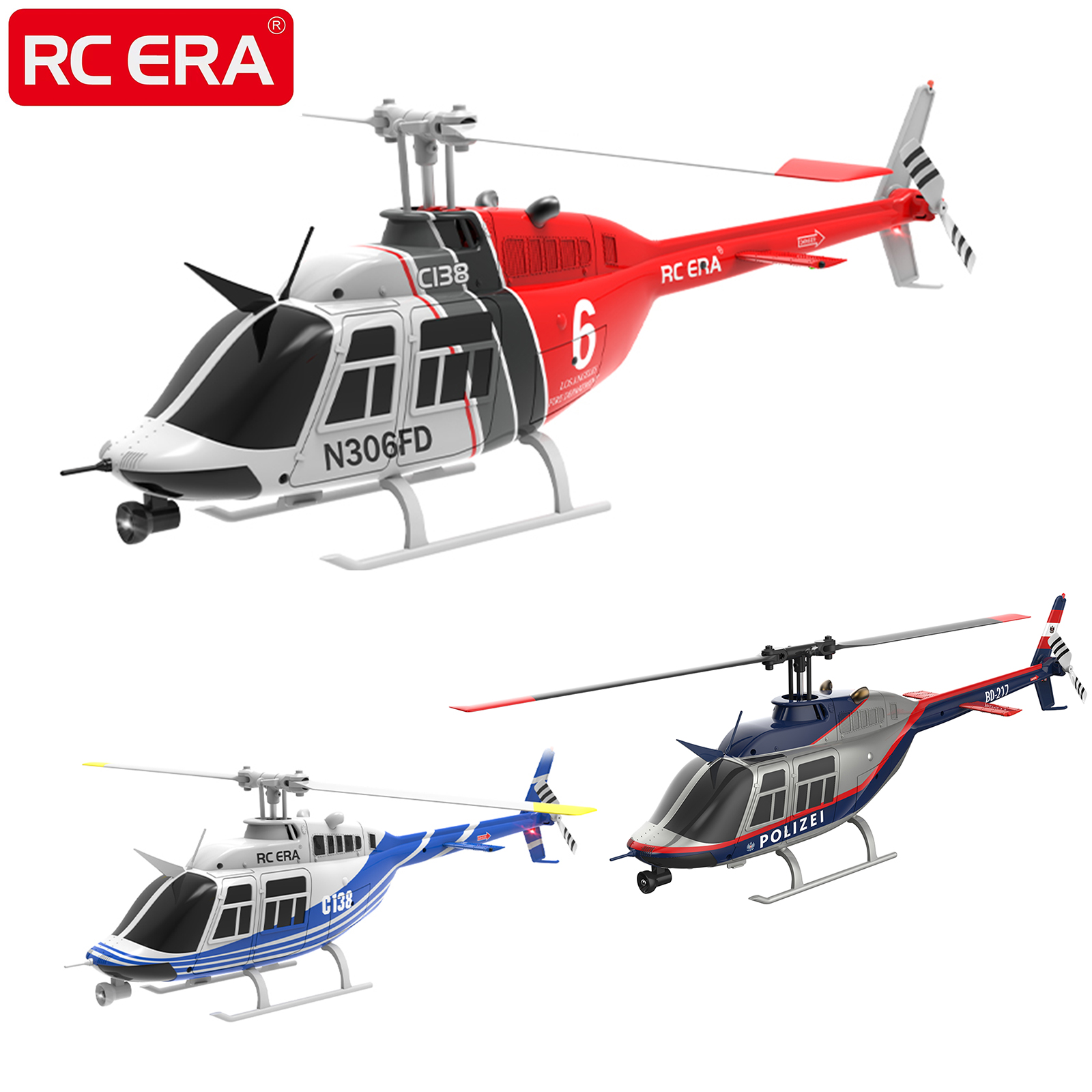 RC ERA C138 BELL 206 Jet Range - Rc Helicopter Gyro recensione e prezzo