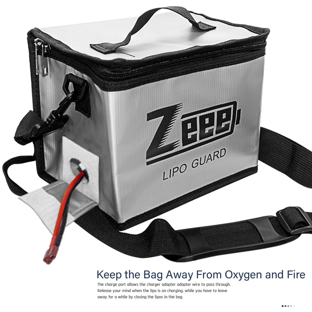 Zeee Lipo Battery Safe Bag 215 - Rc Helicopter Bag recensione e prezzo