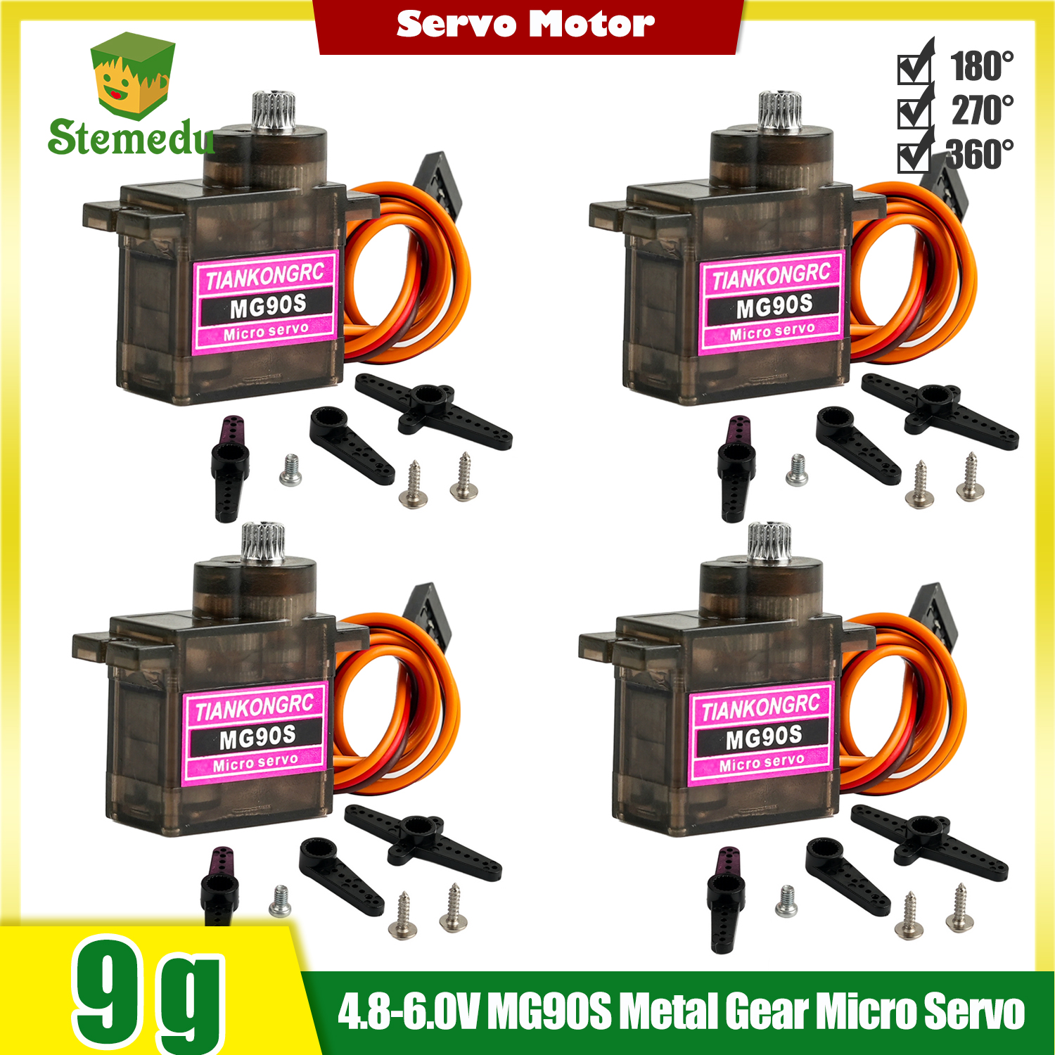 4pcs Lightweight 9g Micro Serv - Rc Helicopter Motor recensione e prezzo