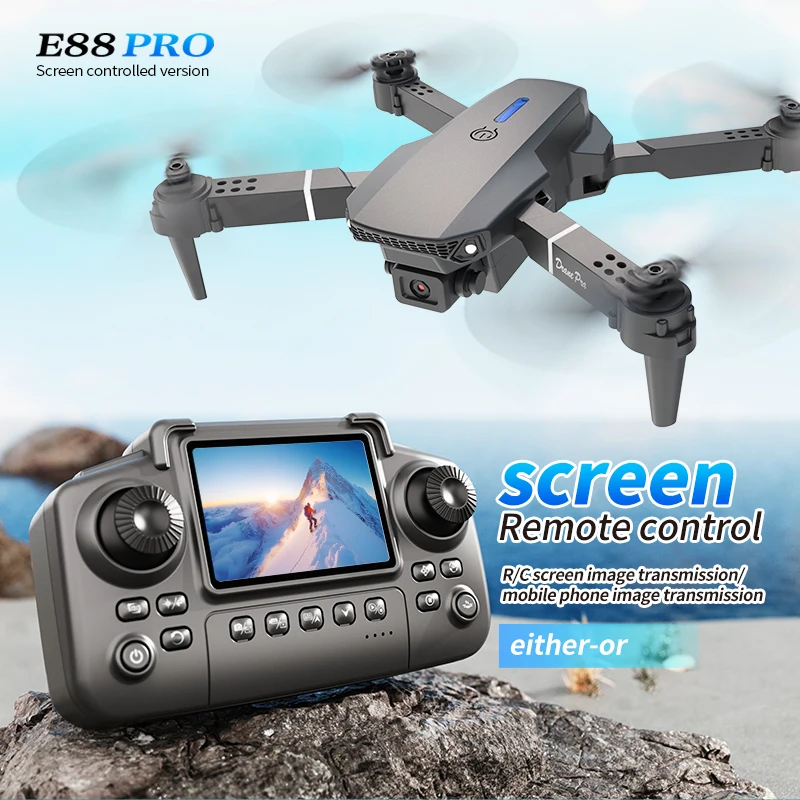 Professional E88 PRO Drone wit - Rc Helicopter Electric recensione e prezzo