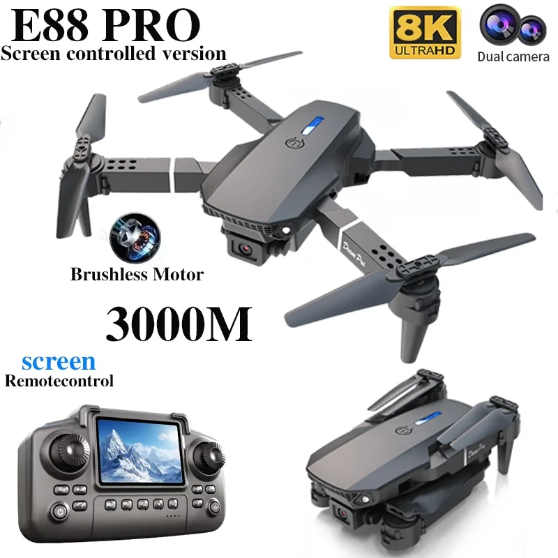 Professional E88 PRO Drone wit - Rc Helicopter Electric recensione e prezzo