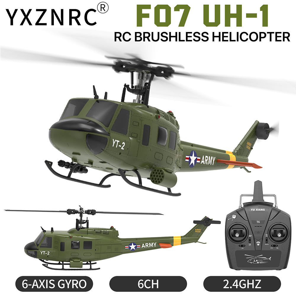 YUXIANG F07 UH-1 Aileronless H - Rc Helicopter Gyro recensione e prezzo