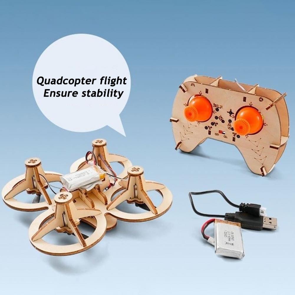 Rc Drone Toy Wooden Drone Puzz - Rc Helicopter Tool Kit recensione e prezzo