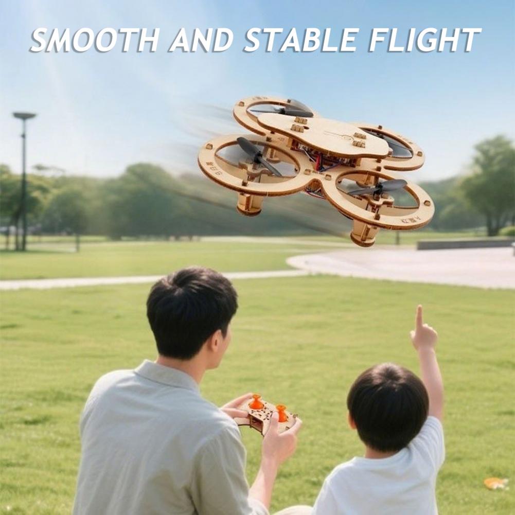 Rc Drone Toy Wooden Drone Puzz - Rc Helicopter Tool Kit recensione e prezzo