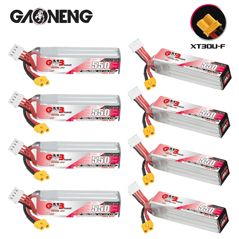 GNB HV 11.4V 550mAh 100C/200C  - Rc Helicopter Battery recensione e prezzo