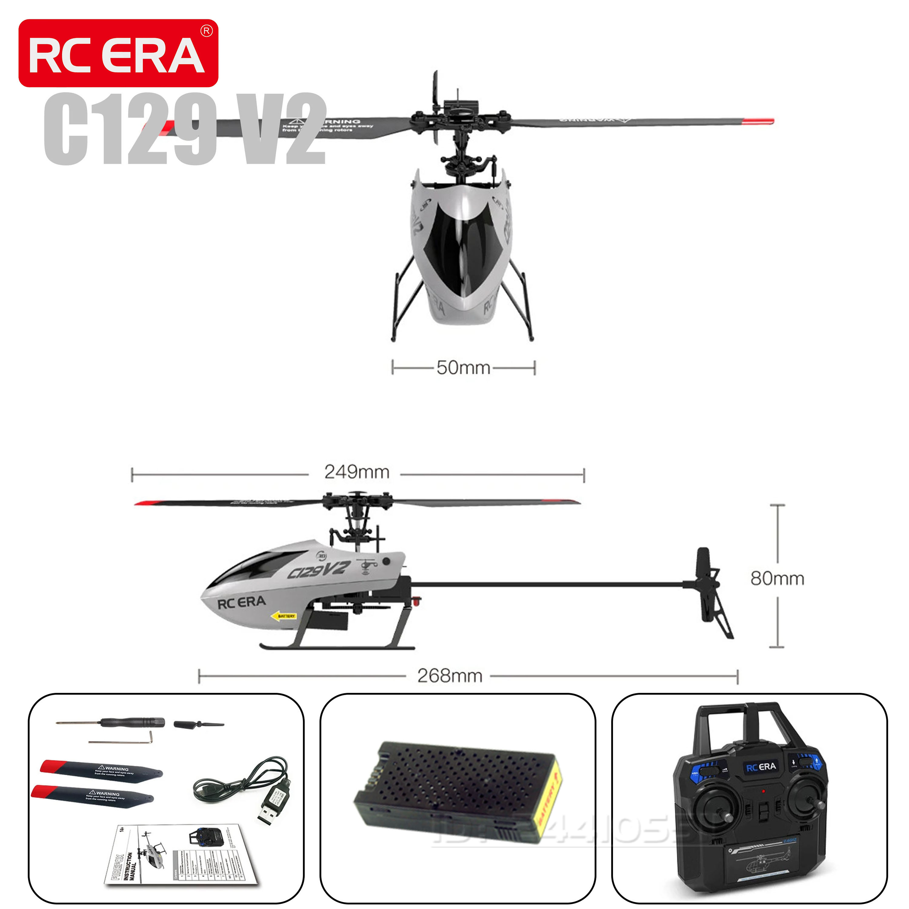 C129 V2 4CH RC Helicopter RTF  - Rc Helicopter Gyro recensione e prezzo