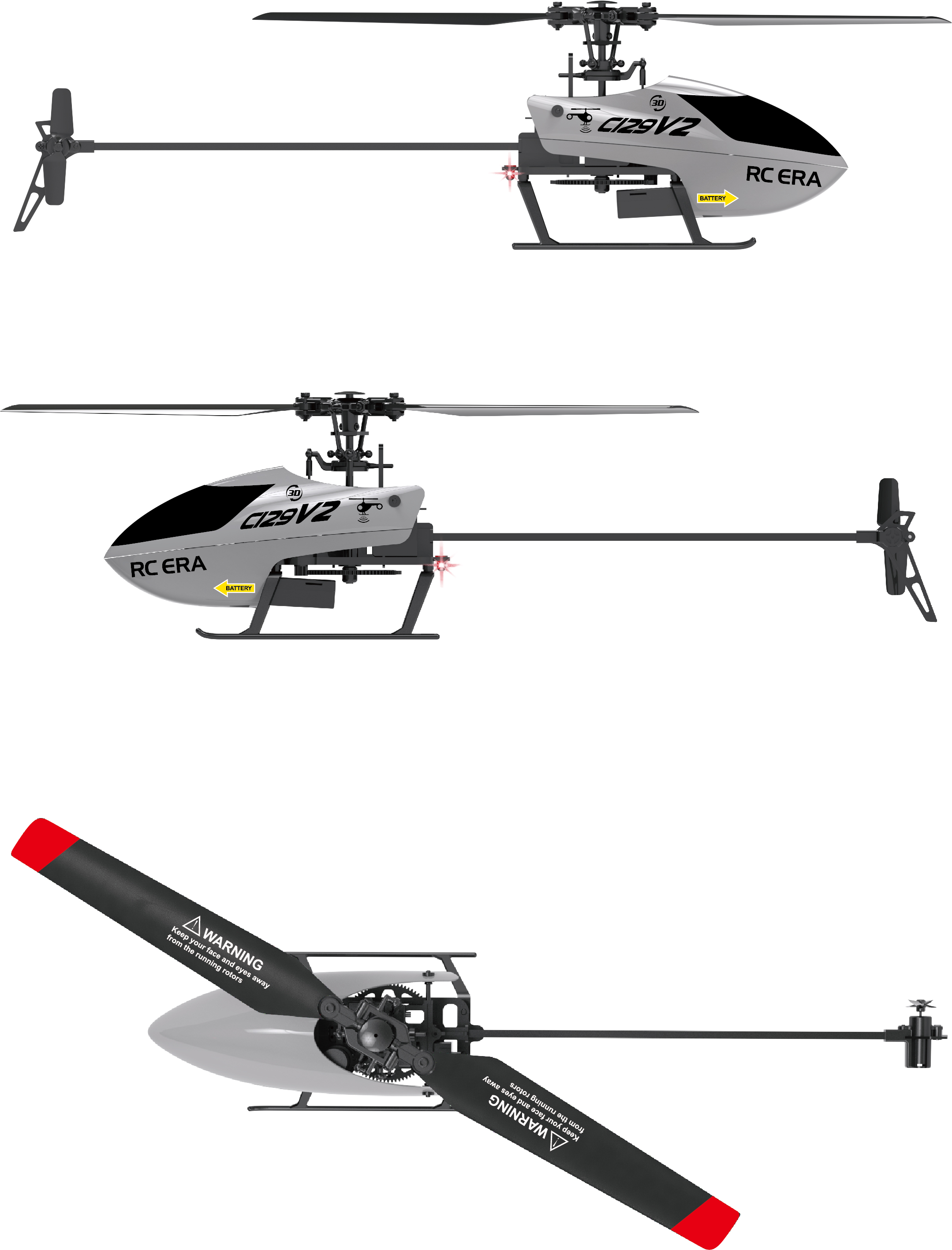 C129 V2 4CH RC Helicopter RTF  - Rc Helicopter Gyro recensione e prezzo