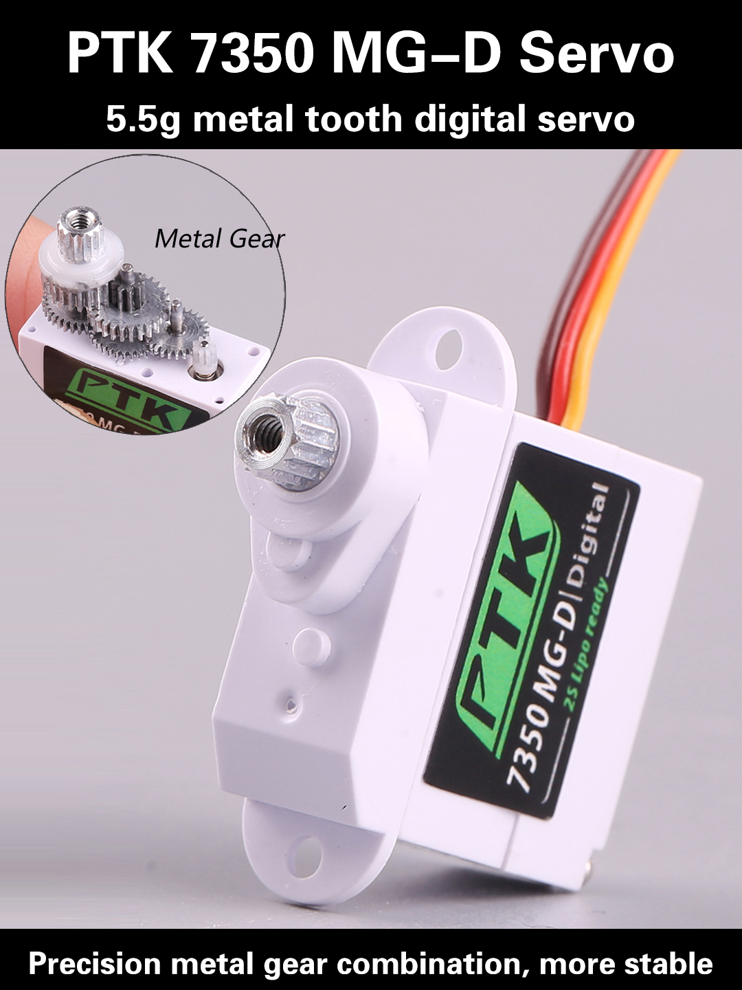 PTK 7350 MG-D 5.5g Digital Ser - Rc Helicopter Servo recensione e prezzo