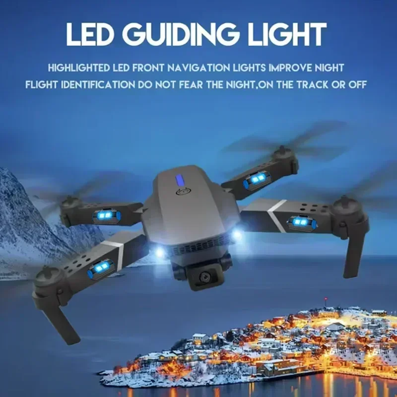 E88 Pro WIFI FPV Drone Wide An - Rc Helicopter Case recensione e prezzo