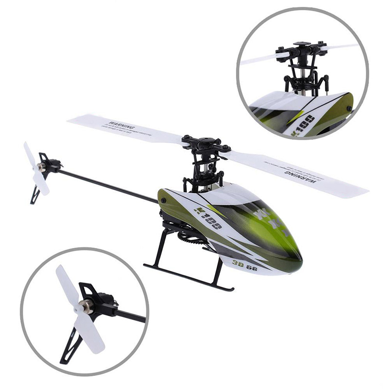 Wltoys XK K100 RC Helicopter 6 - Rc Helicopter Single Rotor recensione e prezzo