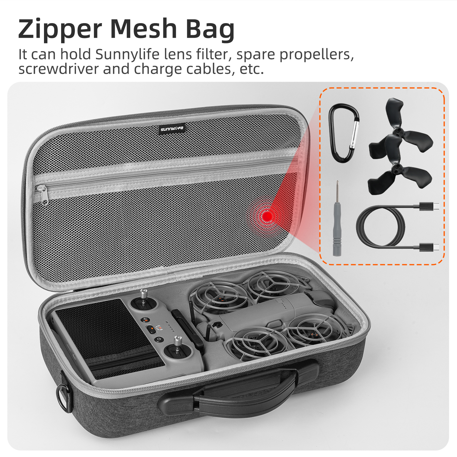 Portable Carrying Case For DJI - Rc Helicopter Bag recensione e prezzo