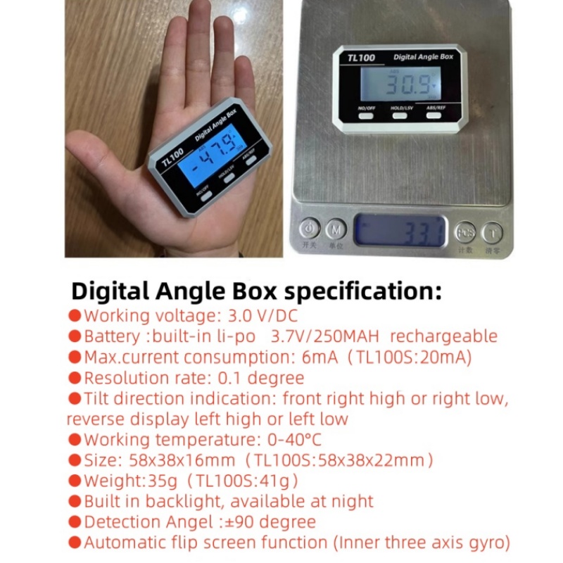 Horizontal Angle Meter Protrac - Rc Helicopter Case recensione e prezzo