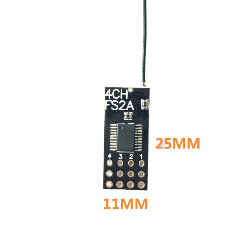 Flysky FS2A Mini Receiver 4CH  - Rc Helicopter Battery recensione e prezzo