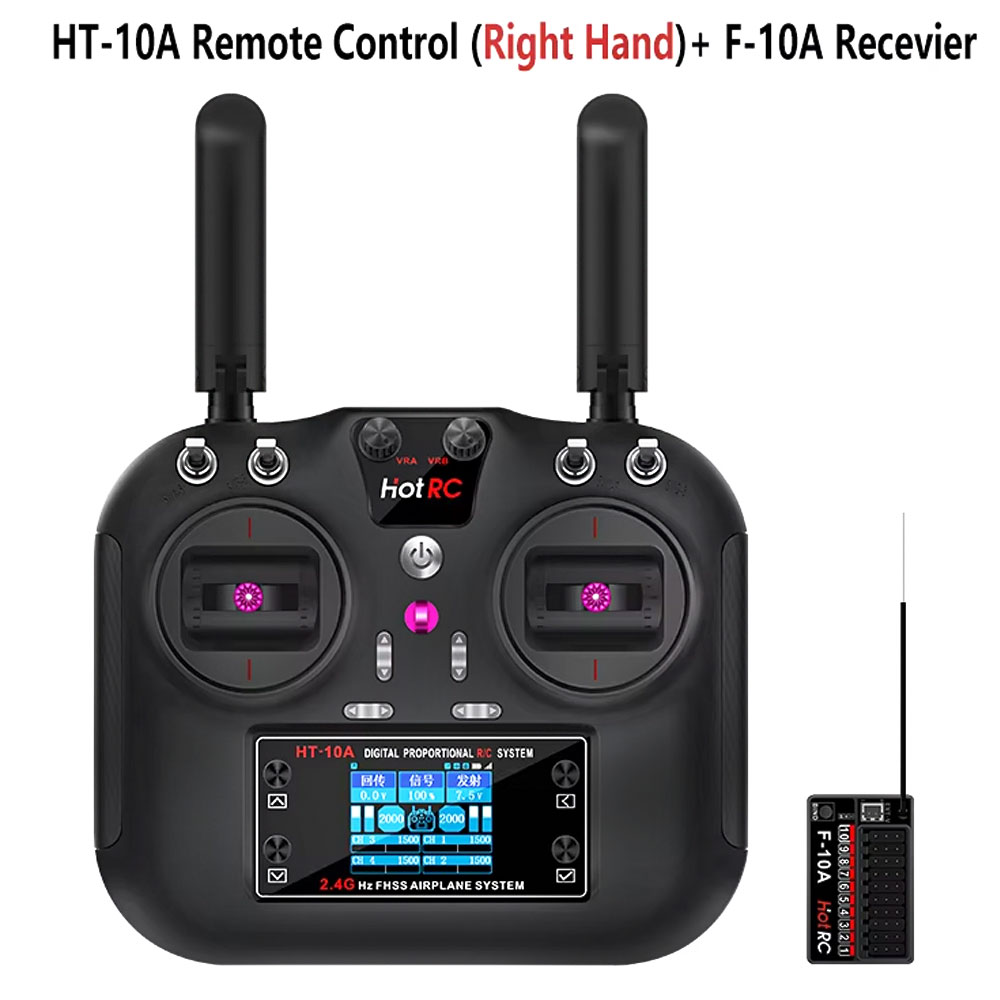 Hotrc HT-10A 2.4G 10CH Transmi - Rc Helicopter Battery recensione e prezzo