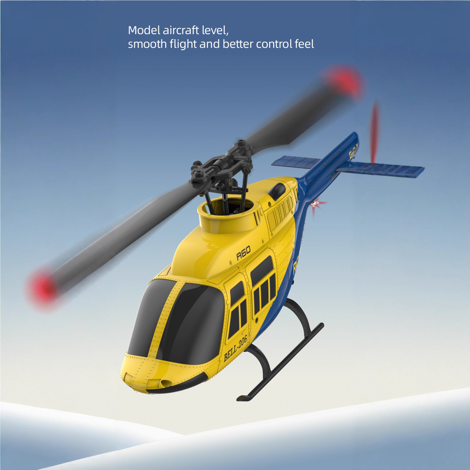 A60 1/42 Scale Bell 206 RC Hel - Rc Helicopter Single Rotor recensione e prezzo