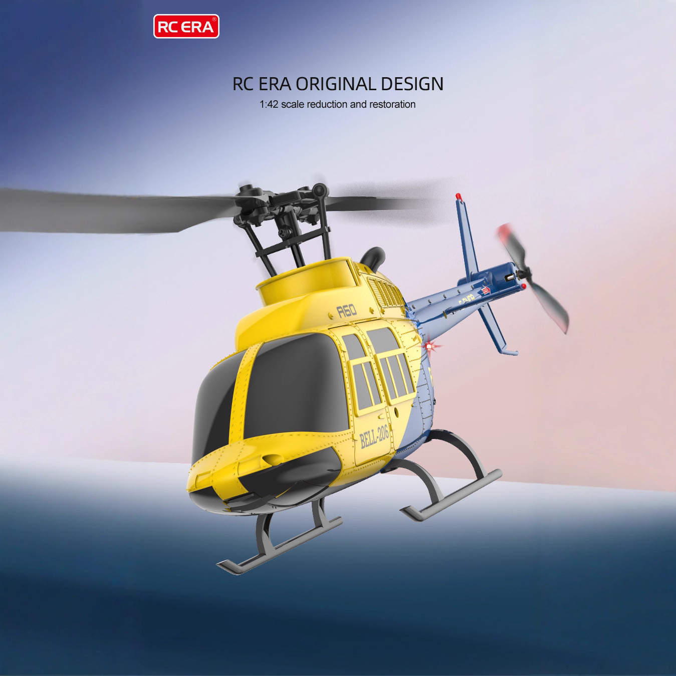 A60 1/42 Scale Bell 206 RC Hel - Rc Helicopter Single Rotor recensione e prezzo