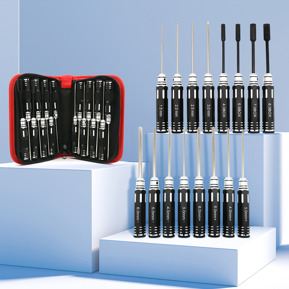 RC Hex Driver Set - 16pcs Hex  - Rc Helicopter Tool Kit recensione e prezzo