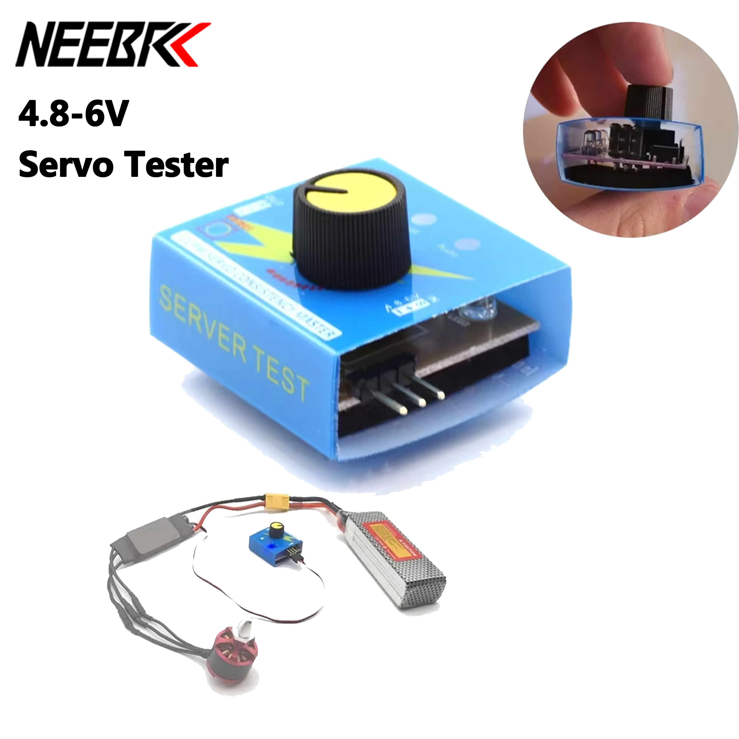 NEEBRC Simple Multi Servo Test - Rc Helicopter Parts recensione e prezzo