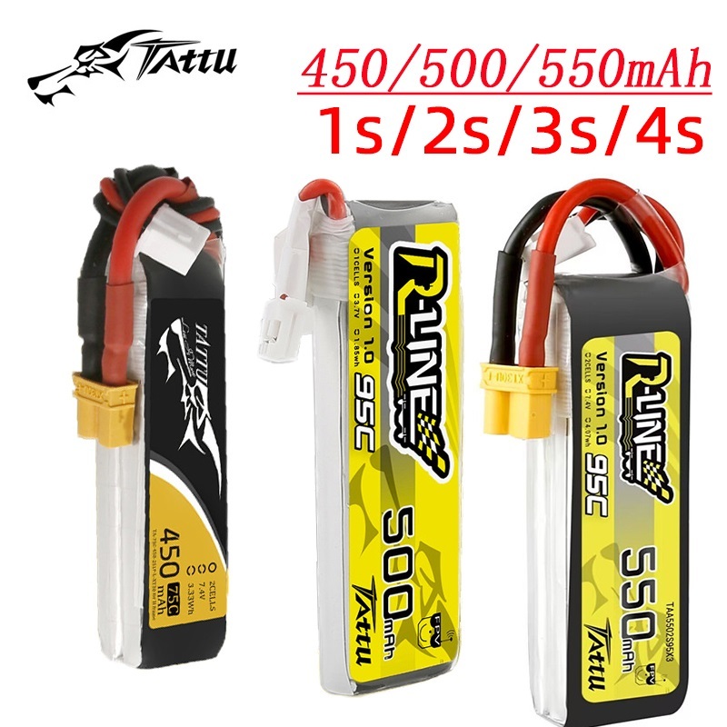 3Pcs NEW TATTU 450/500/550mAh  - Rc Helicopter Parts recensione e prezzo