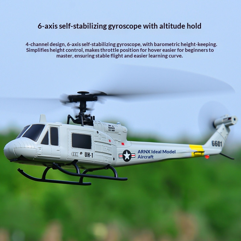 Huey F6601 4CH RC Helicopter - - Rc Helicopter Single Rotor recensione e prezzo