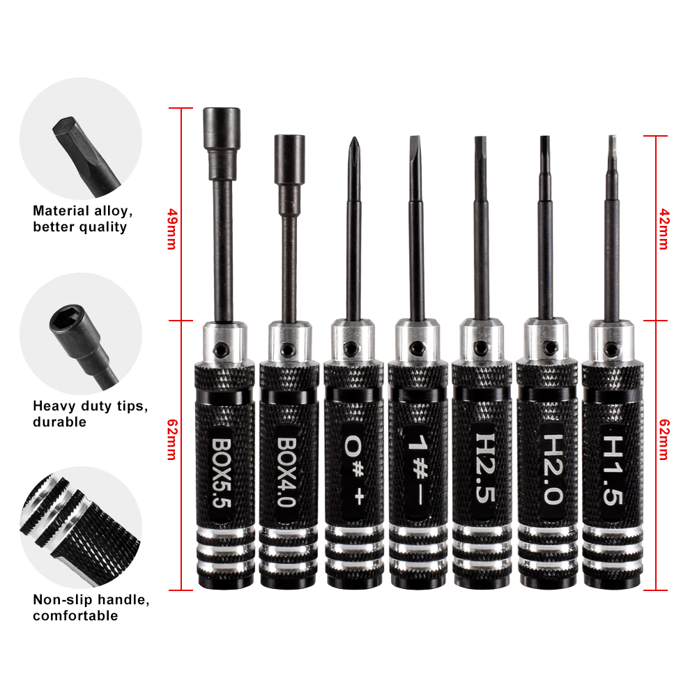 9IMOD RC Hex Driver Set Metal  - Rc Helicopter Tool Kit recensione e prezzo