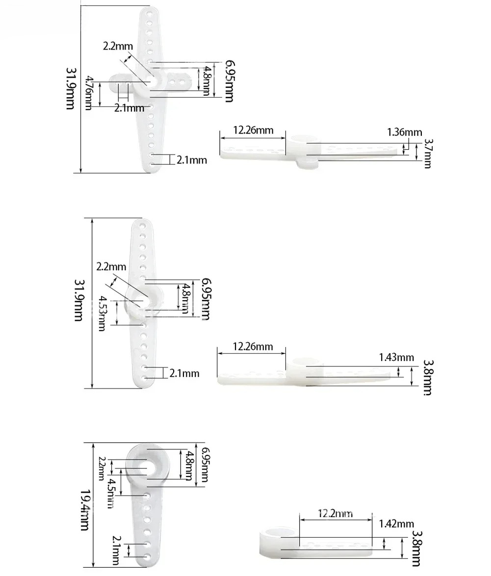 4PCS 9g SG92R Micro Servo Plas - Rc Helicopter Motor recensione e prezzo