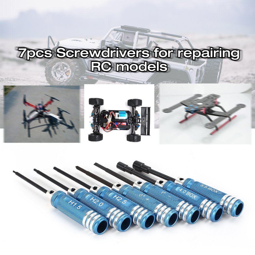 YSIDO 7Pcs 1.5 2.0 2.5mm Hex S - Rc Helicopter Tool Kit recensione e prezzo
