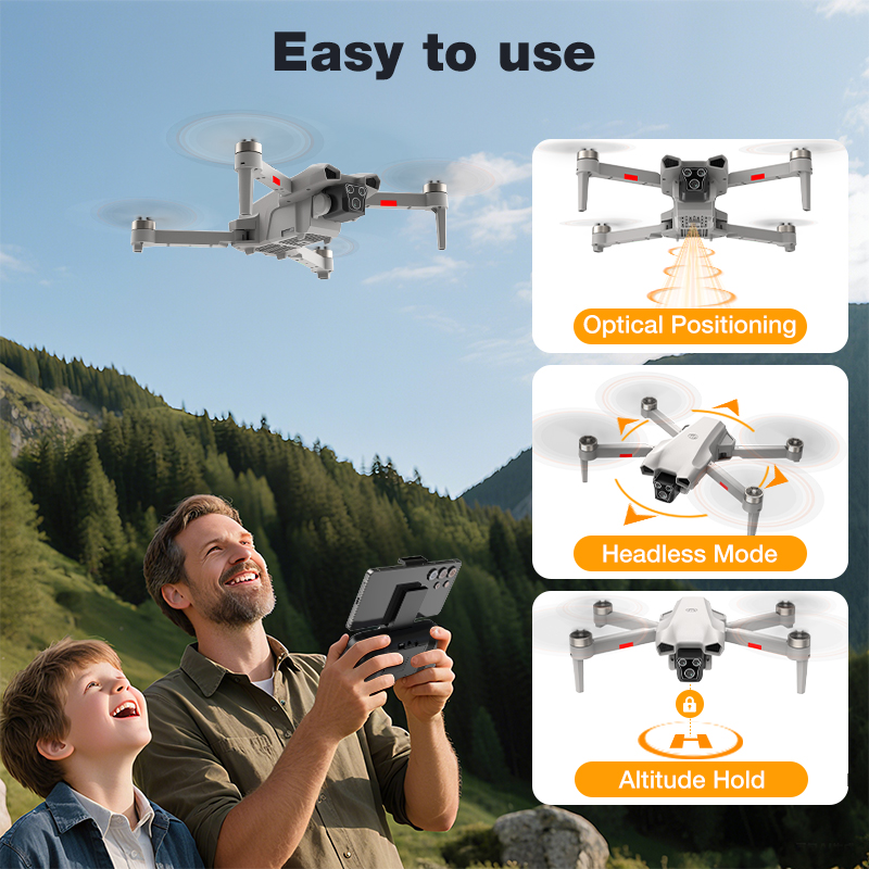 2026 Hot L017 Pro Drone Brushl - Rc Helicopter Electric recensione e prezzo