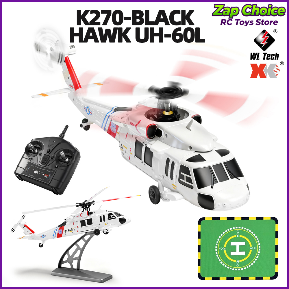 Wltoys K270 Black Hawk UH-60L  - Rc Helicopter Gyro recensione e prezzo
