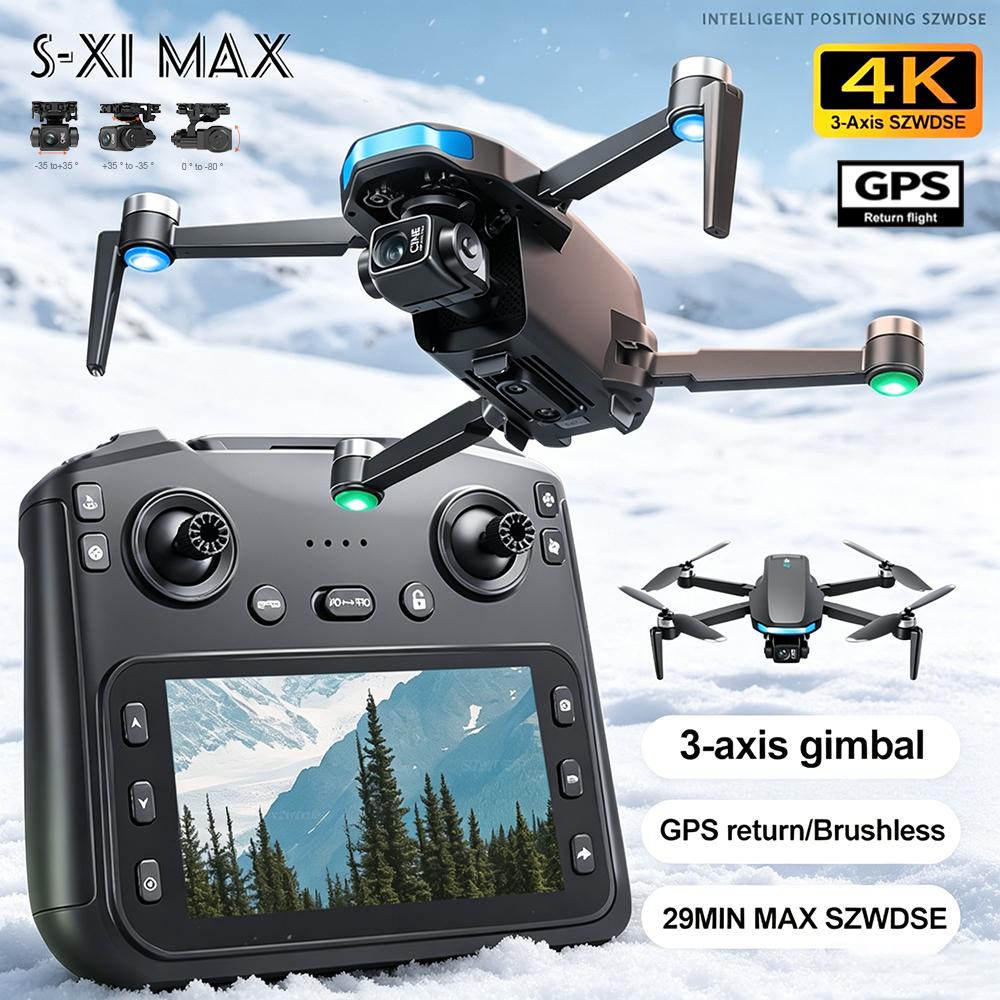 New S-X1 MAX Drone GPS 8K Prof - Rc Helicopter Electric recensione e prezzo