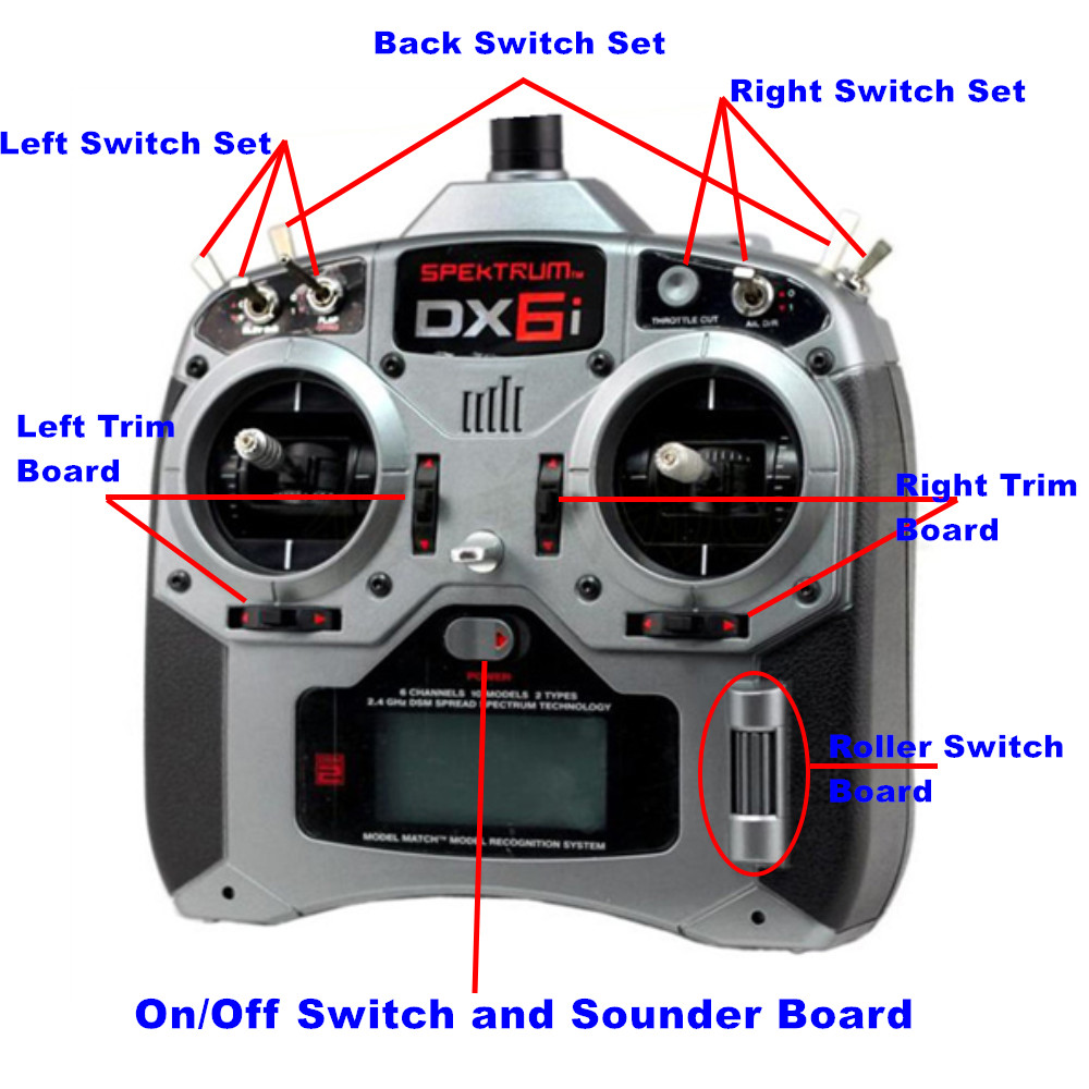 Transmitter Switch Left Set Sp - Rc Helicopter Gyro recensione e prezzo