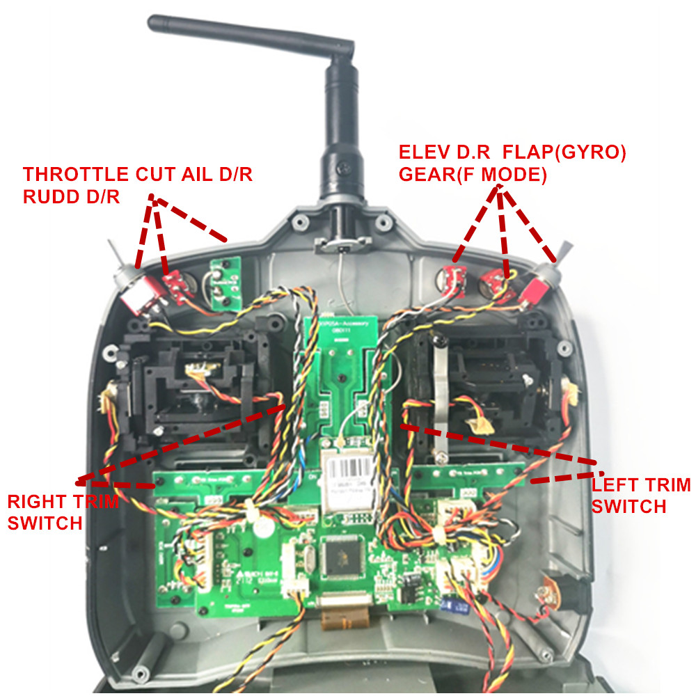 Transmitter Switch Left Set Sp - Rc Helicopter Gyro recensione e prezzo