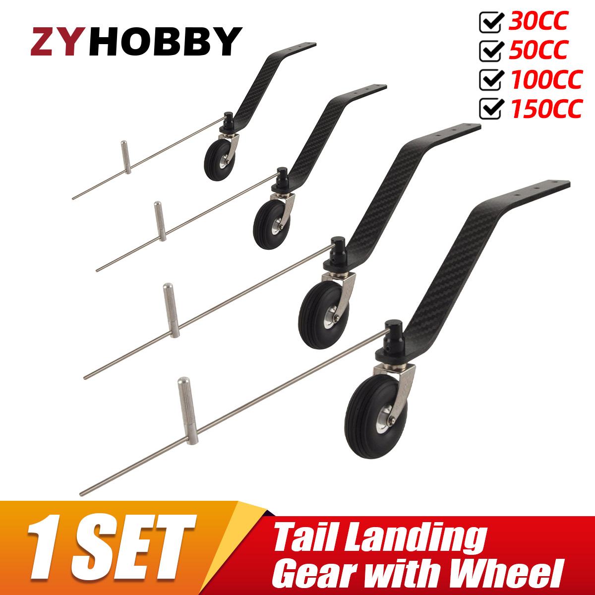 Tail Landing Gear with Wheel 3 - Rc Helicopter Bag recensione e prezzo