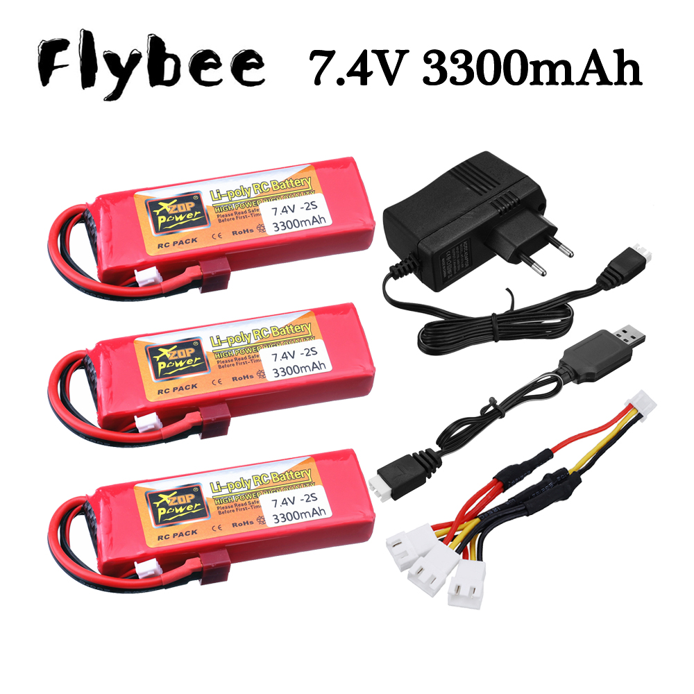 2S 7.4V 3300mAh Lipo Battery C - Rc Helicopter Charger recensione e prezzo