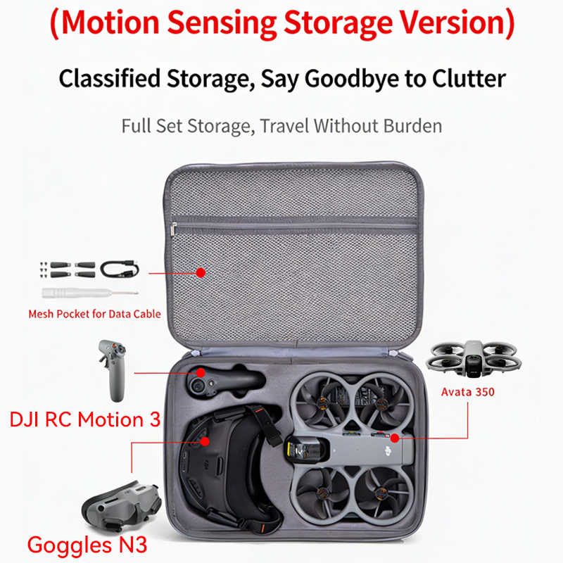 Storage Bag For DJI Avata 360  - Rc Helicopter Bag recensione e prezzo