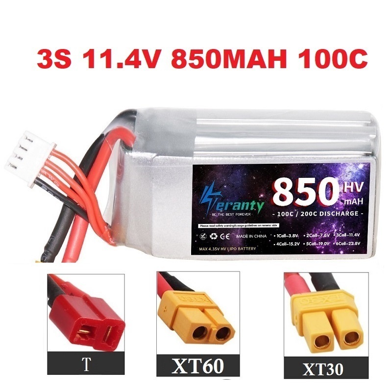 1/2/3PCS TERANTY 3S 11.4V Lipo - Rc Helicopter Battery recensione e prezzo