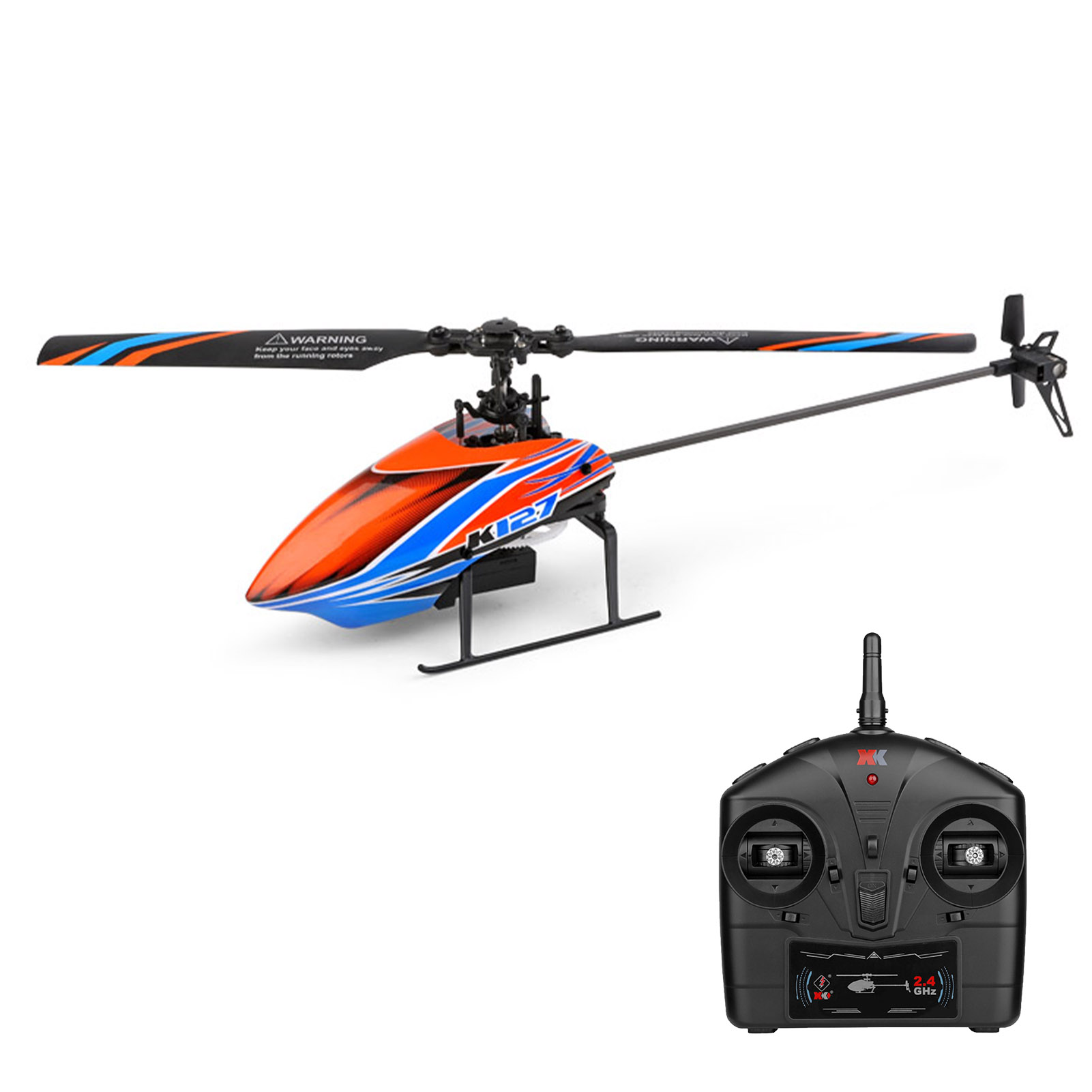 WLtoys XK K127 4CH 6-axis Gyro - Rc Helicopter Single Rotor recensione e prezzo